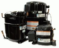 Компрессор CAE2420Z R404A Q=0.58 кВт при Ткип -23.3C, Тконд +45